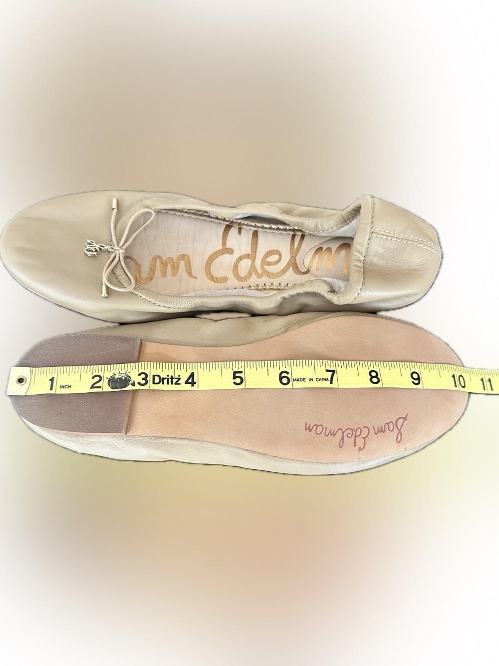 Sam Edelman Felicia Leather Ballet Flats with Bow Detail; NWOB, US 9/EU 39 - Picture 7 of 7